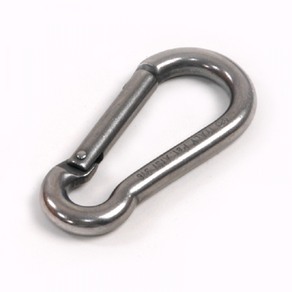 ricambi | Moschettone Pompiere mm 80 INOX